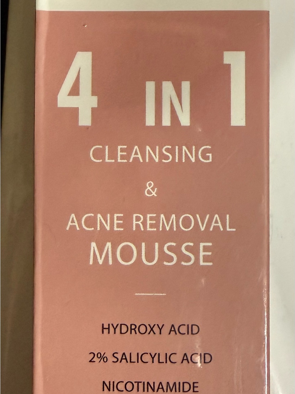 CARVENCHY 4 in 1 Cleansing & Acne Removal Mousse